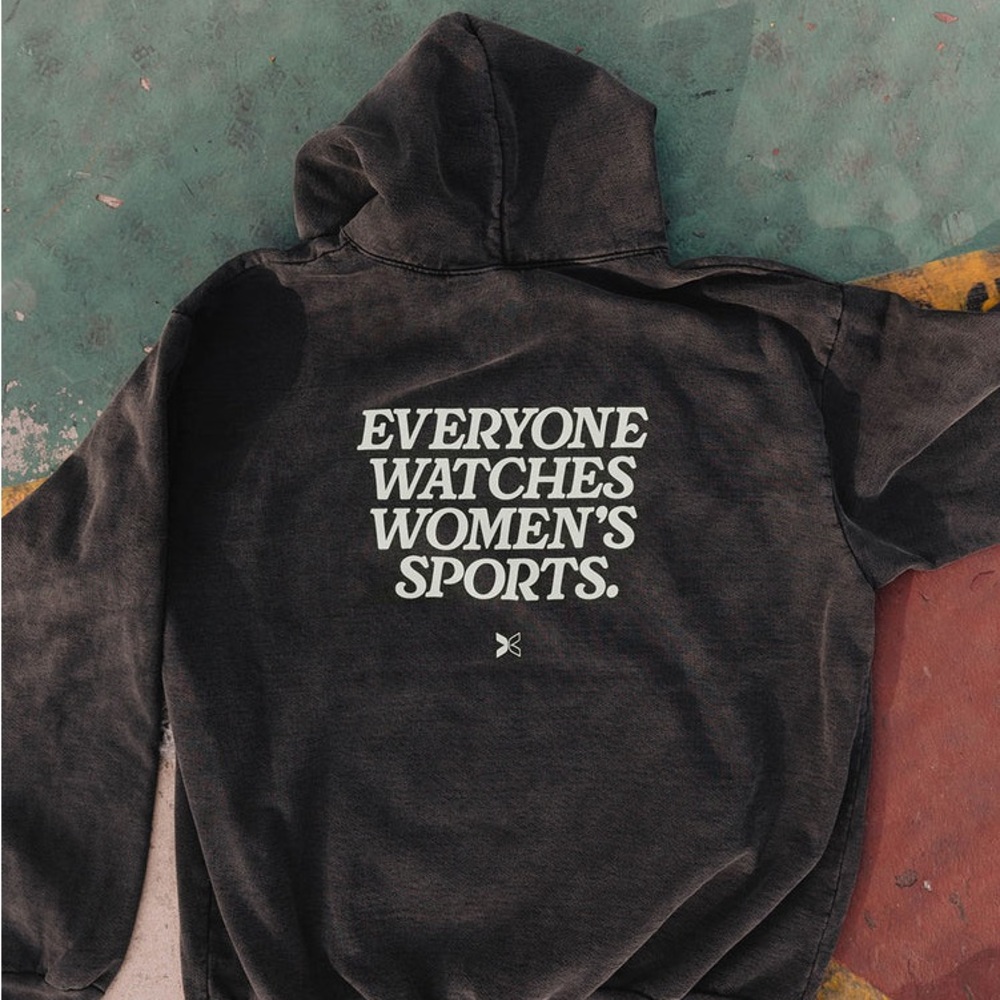 Togethxr Everyone Watches Women’s Sports Hoodie